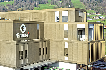 Brunos Hauptsitz Fassade